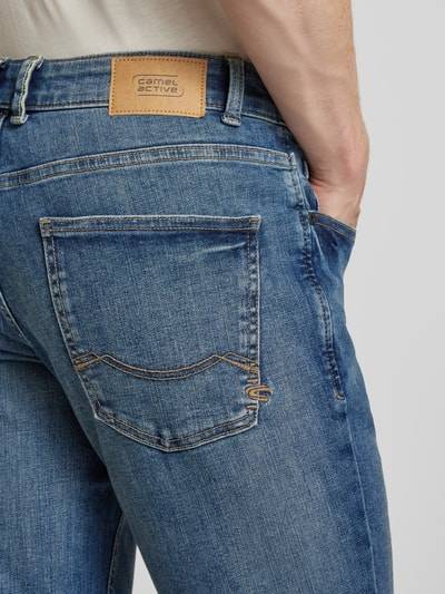 Peek & Cloppenburg Camel ActiveRegular Fit Jeans Im 5-Pocket-Design In Jeansblau