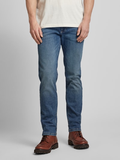 Peek & Cloppenburg Camel ActiveRegular Fit Jeans Im 5-Pocket-Design In Jeansblau