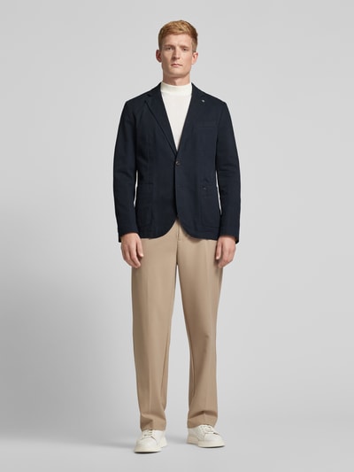 Peek & Cloppenburg camel activeRegular Fit Sakko mit Reverskragen in marine