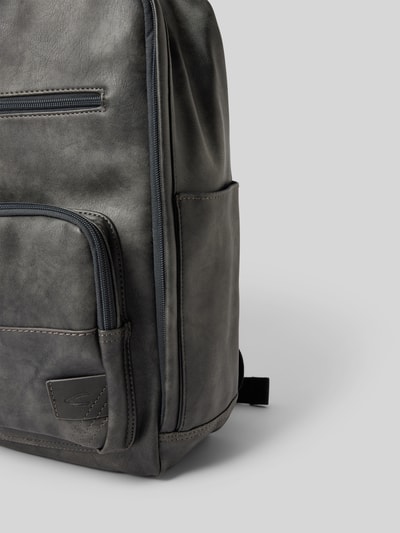 Peek & Cloppenburg Camel ActiveRucksack Mit Label-Patch Modell 'LAOS' In Black