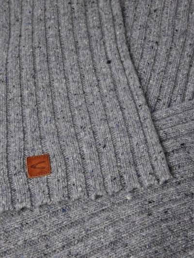 Peek & Cloppenburg Camel ActiveSchal In Strick-Optik In Mittelgrau Melange