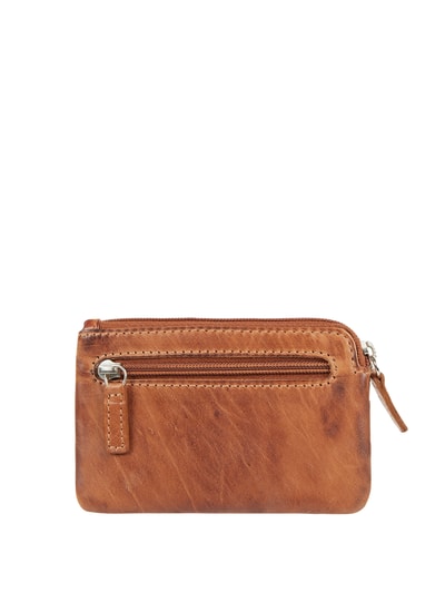 Peek & Cloppenburg Camel ActiveSchlüsseletui Aus Leder In Mittelbraun