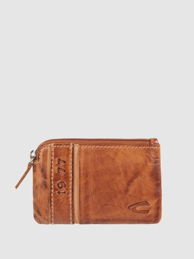 Peek & Cloppenburg camel activeSchlüsseletui aus Leder in mittelbraun