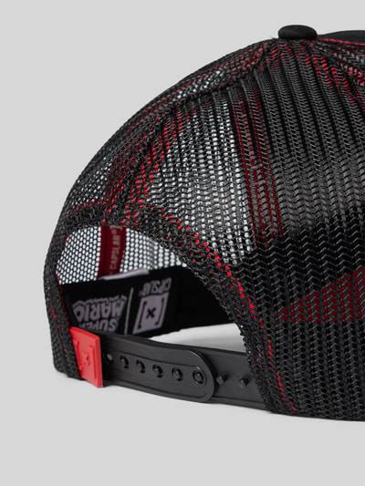 Peek & Cloppenburg CapslabTrucker Cap Mit Motiv-Patch Modell 'casquette' In Black