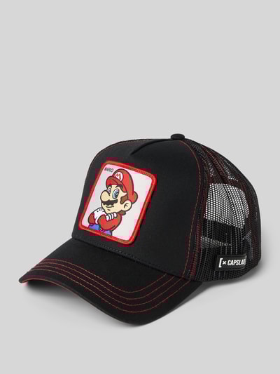 Peek & Cloppenburg CapslabTrucker Cap mit Motiv-Patch Modell 'casquette' in black