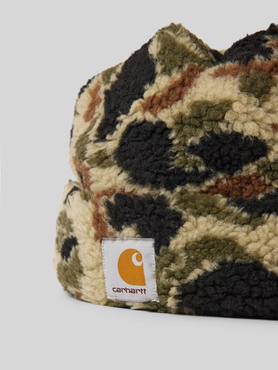 Peek & Cloppenburg Carhartt Work In ProgressBeanie Mit Label-Detail Modell 'PRENTIS' In Khaki