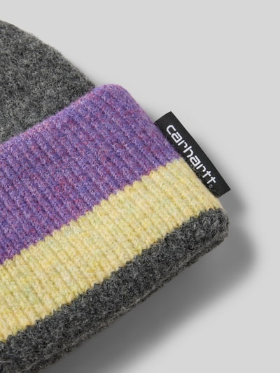 Peek & Cloppenburg Carhartt Work In ProgressBeanie Mit Label-Detail Modell 'SUNDLING' In Blau