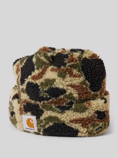 Peek & Cloppenburg Carhartt Work In ProgressBeanie Mit Label-Detail Modell 'PRENTIS' In Khaki