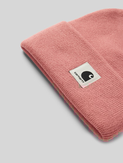 Peek & Cloppenburg Carhartt Work In ProgressBeanie Mit Label-Patch Modell 'ASHLEY' In Altrosa