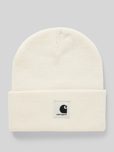 Peek & Cloppenburg Carhartt Work In ProgressBeanie mit Label-Patch Modell 'ASHLEY' in offwhite