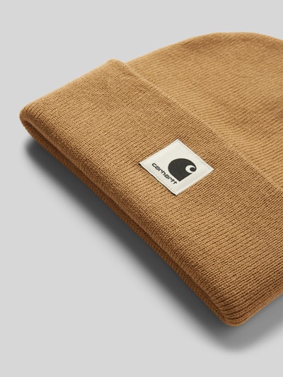 Peek & Cloppenburg Carhartt Work In ProgressBeanie Mit Label-Patch Modell 'ASHLEY' In Camel