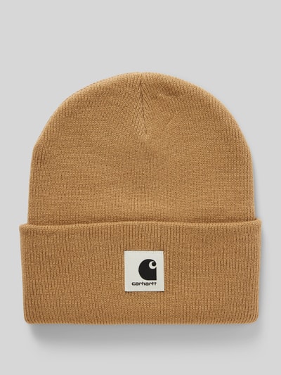 Peek & Cloppenburg Carhartt Work In ProgressBeanie mit Label-Patch Modell 'ASHLEY' in camel