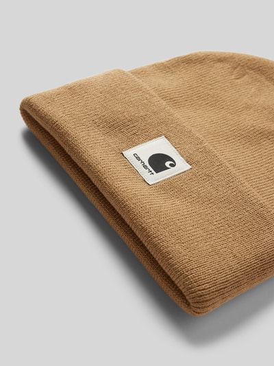 Peek & Cloppenburg Carhartt Work In ProgressBeanie Mit Label-Patch Modell 'ASHLEY' In Camel