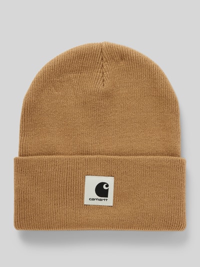 Peek & Cloppenburg Carhartt Work In ProgressBeanie mit Label-Patch Modell 'ASHLEY' in camel