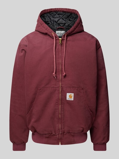 Peek & Cloppenburg Carhartt Work In ProgressJacke Mit Elastischen Abschlüssen In Bordeaux