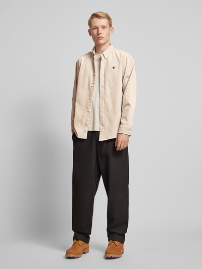 Peek & Cloppenburg Carhartt Work In ProgressRegular Fit Freizeithemd mit Button-Down-Kragen Modell 'MADISON' in beige