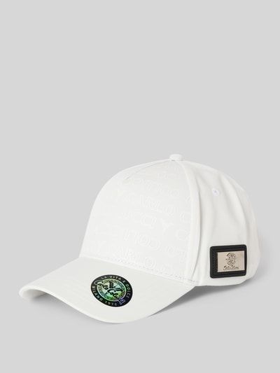 Peek & Cloppenburg CARLO COLUCCIBasecap mit Label-Detail in offwhite