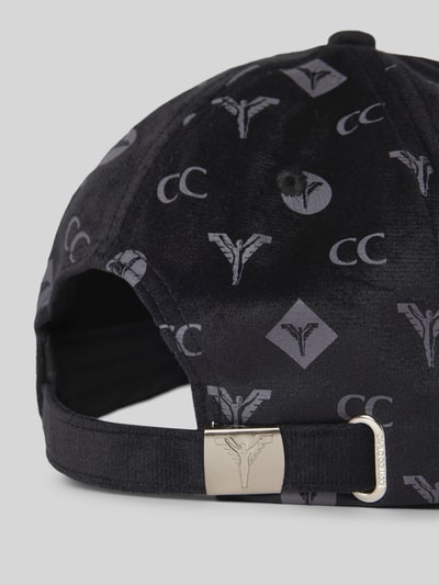 Peek & Cloppenburg CARLO COLUCCIBasecap Mit Label-Stitching In Black
