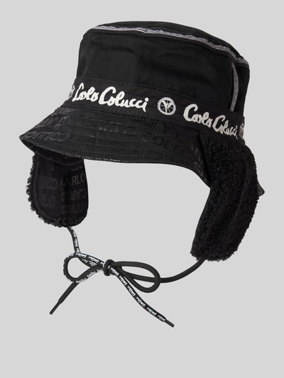 Peek & Cloppenburg CARLO COLUCCIBucket Hat Mit Ohrenschutzer In Black