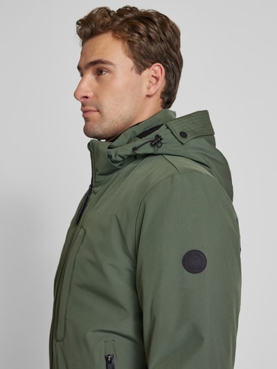 Peek & Cloppenburg CARS JEANSJacke Mit Reißverschlusstaschen Modell 'MILTON' In Schilf