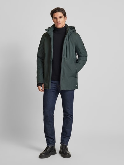 Peek & Cloppenburg CARS JEANSJacke mit Reißverschlusstaschen Modell 'MILTON' in oliv