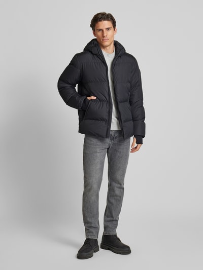 Peek & Cloppenburg CARS JEANSSteppjacke mit Kapuze Modell 'YOZAM' in silber