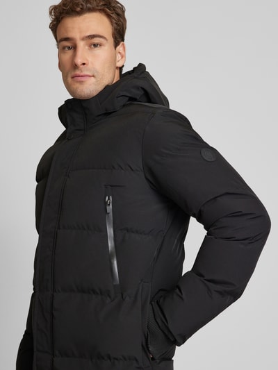 Peek & Cloppenburg CARS JEANSSteppjacke Mit Reißverschlusstaschen Modell 'KYLLER' In Black