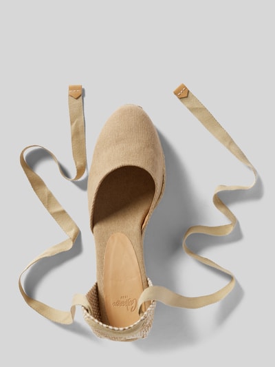 Peek & Cloppenburg CastañerWedges Mit Keilabsatz Modell 'CARINA' In Sand