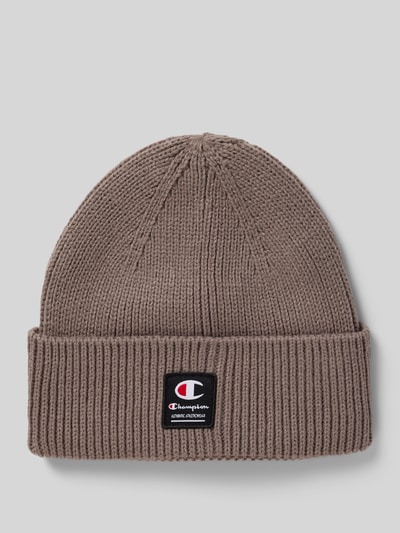 Peek & Cloppenburg CHAMPIONBeanie mit Label-Patch in dunkelgrau