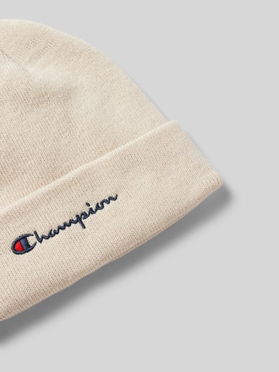 Peek & Cloppenburg CHAMPIONBeanie Mit Label-Stitching In Beige