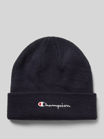 Peek & Cloppenburg CHAMPIONBeanie mit Label-Stitching in dunkelblau