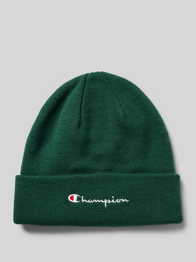 Peek & Cloppenburg CHAMPIONBeanie mit Label-Stitching in dunkelgruen