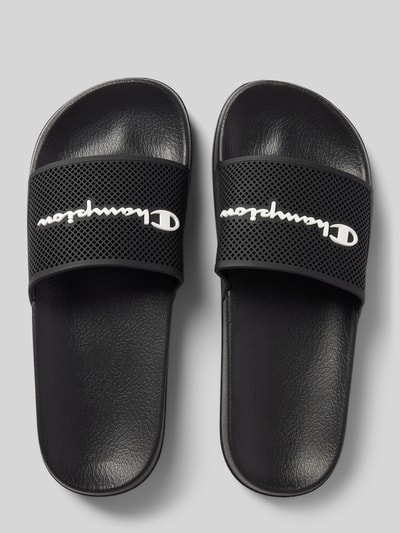 Peek & Cloppenburg CHAMPIONSandalette Mit Label-Print Modell 'DAYTONA' In Black