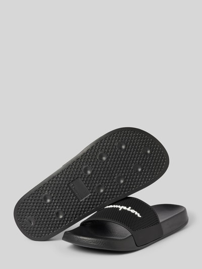 Peek & Cloppenburg CHAMPIONSandalette Mit Label-Print Modell 'DAYTONA' In Black