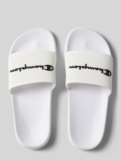 Peek & Cloppenburg CHAMPIONSandalette Mit Label-Print Modell 'DAYTONA' In Weiss