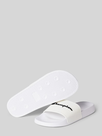 Peek & Cloppenburg CHAMPIONSandalette Mit Label-Print Modell 'DAYTONA' In Weiss