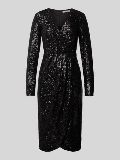 Peek & Cloppenburg Christian Berg CocktailCocktailkleid Mit Paillettenbesatz In Black