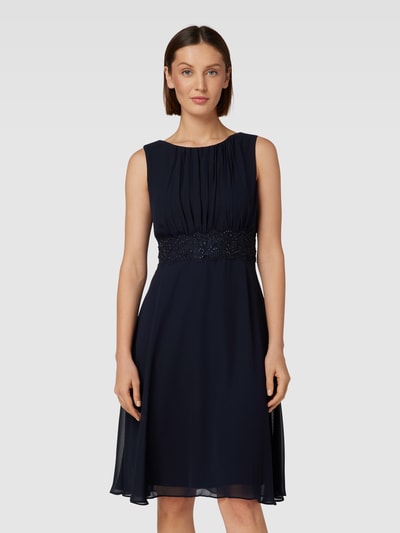 Peek & Cloppenburg Christian Berg CocktailCocktailkleid Mit Ziersteinbesatz In Marine Melange