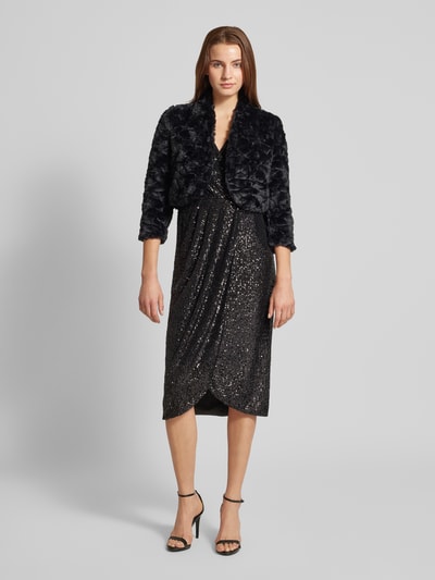 Peek & Cloppenburg Christian Berg CocktailJacke mit Stehkragen in black