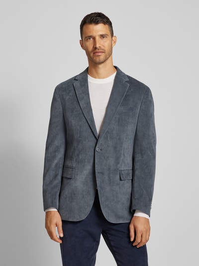 Peek & Cloppenburg Christian Berg Men2-Knopf-Sakko Mit Reverskragen In Blau