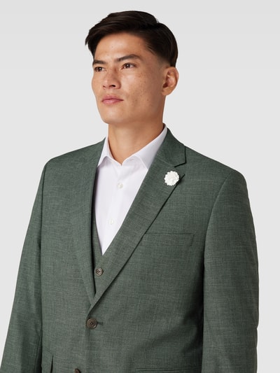 Peek & Cloppenburg Christian Berg Men2-Knopf-Sakko Mit Reverskragen In Dunkelgruen