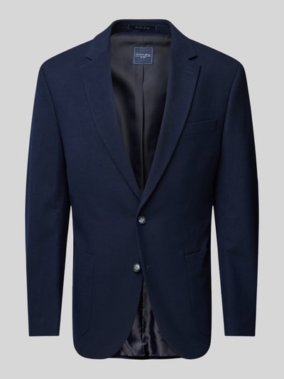 Peek & Cloppenburg Christian Berg Men2-Knopf-Sakko Mit Reverskragen In Dunkelblau