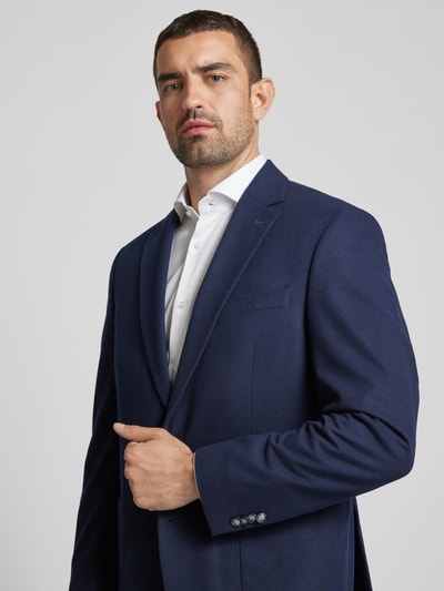 Peek & Cloppenburg Christian Berg Men2-Knopf-Sakko Mit Reverskragen In Dunkelblau