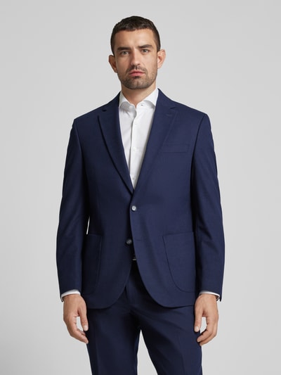 Peek & Cloppenburg Christian Berg Men2-Knopf-Sakko Mit Reverskragen In Dunkelblau