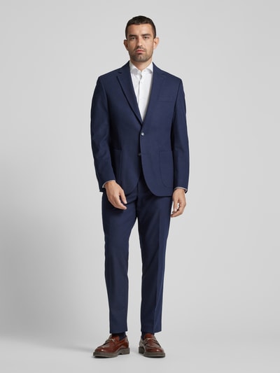 Peek & Cloppenburg Christian Berg Men2-Knopf-Sakko mit Reverskragen in dunkelblau