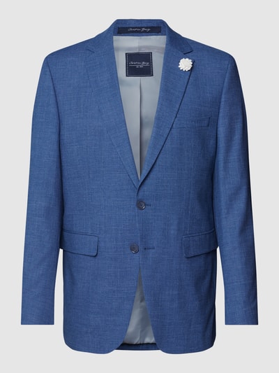 Peek & Cloppenburg Christian Berg Men2-Knopf-Sakko Mit Reverskragen In Royal