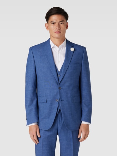 Peek & Cloppenburg Christian Berg Men2-Knopf-Sakko Mit Reverskragen In Royal