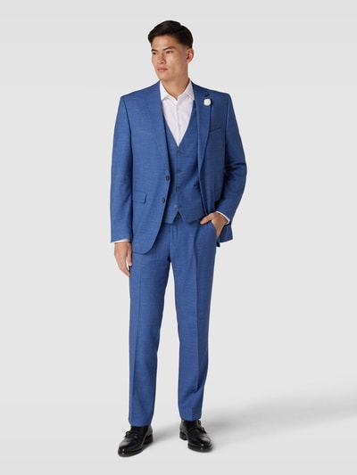 Peek & Cloppenburg Christian Berg Men2-Knopf-Sakko mit Reverskragen in royal