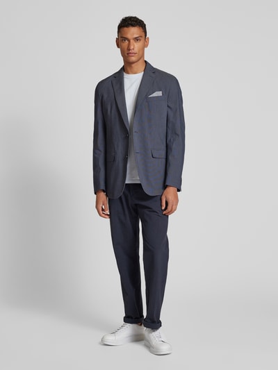 Peek & Cloppenburg Christian Berg Men2-Knopf-Sakko mit Reverskragen in blau