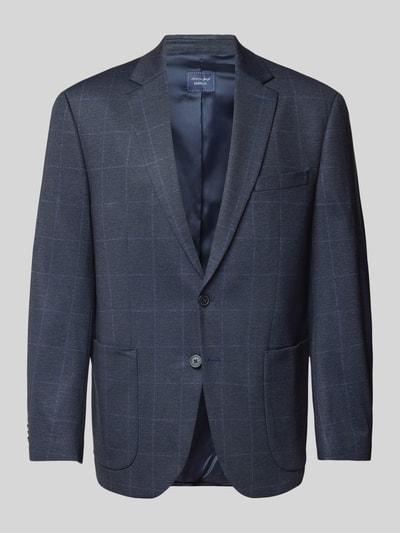 Peek & Cloppenburg Christian Berg Men2-Knopf-Sakko Mit Reverskragen In Blau